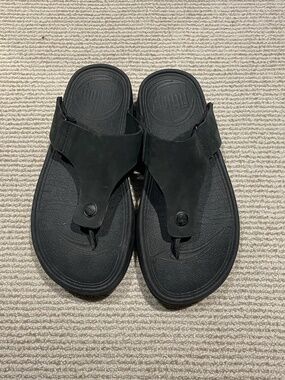 FITFLOP slip on sandal black